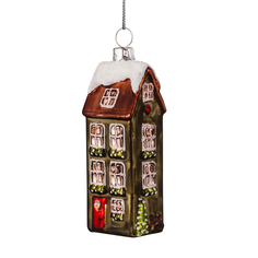 Украшение ErichKrause Decor Голландский домик 9см, стекло