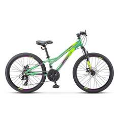 Велосипед Stels Navigator 24" 460 MD K010 рама 11" зеленый (LU092699)