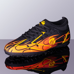 Спортивные футбольные бутсы Backheel BLACK 210809 многошиповые мужские размер 44