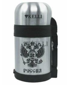 973374 Термос KELLI KL-0909 широкое горло 0,6л