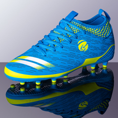 Спортивные футбольные бутсы Backheel BLUE 210667 с шипами мужские размер 42