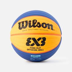 Баскетбольный мяч Wilson Fiba 3x3 Game Bskt 2020 Edition 6 yellow/blue