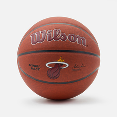Баскетбольный мяч Wilson NBA Miami Heat, WTB3100XBMIA, размер 7