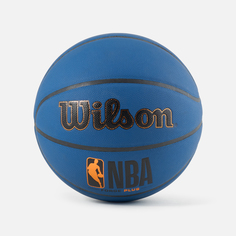 Баскетбольный мяч Wilson NBA forge plus №7 синий