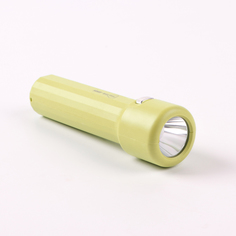 Фонарь ручной аккумуляторный, 1.5 Вт, 800 мАч, 3535LED, 3 режима, IPX2, 10.5 х 3 см, желты No Brand