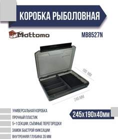 Коробка рыболовная Mottomo MB8527N 245x190x40мм