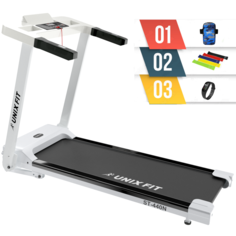 Беговая дорожка UNIXFIT ST-440N White с аксессуарами для фитнеса