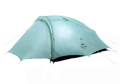 Палатка Naturehike Outdoor 2-местная, алюминиевый каркас, сверхлегкая, голубой