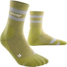 CEP HIKING 80S MID CUT COMPRESSION SOCKS Компрессионные носки Салатовый/Серый 4