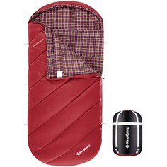 Спальный мешок KingCamp 2024 FREE SPACE 250 -8С 220x100 (-8С, красный левый)