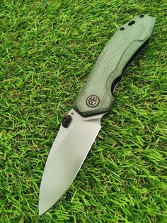 Складной нож Petrified Fish Havrog PFP04 GRMW Галерея Ножей