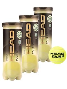 Мячи для большого тенниса HEAD Tour XT, 9 мячей (3 банки)