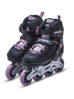 Роликовые коньки Atemi AIS01A black/pink 38-41 RU