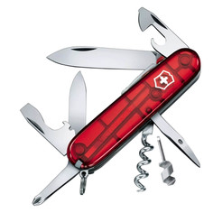 Нож Victorinox Spartan, 91 Мм, 12 Функций Полупрозрачный Красный (Б/Р) 2024