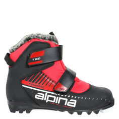 Лыжные Ботинки Alpina. T Kid Black/White/Red (Eur:35) 2023-24