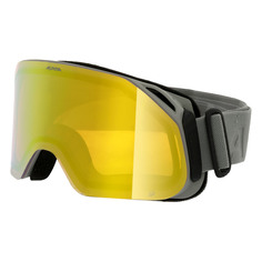 Очки Горнолыжные Alpina Blackcomb Q Moon-Grey Matt/Q-Gold S2 (Б/Р) 2023-24