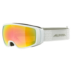 Очки Горнолыжные Alpina Double Jack Q-Lite White Matt/Q-Lite Rainbow Sph. S2 (Б/Р) 2023-24