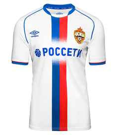 CSKA JERSEY SS, футболка игровая (129) бел/крас/т.син, YL,US Umbro