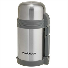 Термос WEВBER BE-18010T 1000 мл, серый Webber