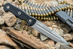 Охотничий нож Kizlyar Supreme Legion AUS-8 Серый 272мм 143мм