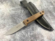 Туристический нож Kizlyar Supreme Santi AUS-8 StoneWash Орех