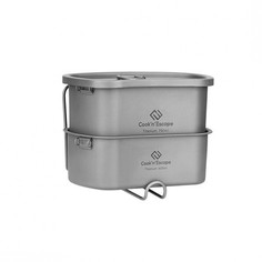 Набор походной посуды CA2117 Titanium Canteen Mesh Kit Kfamily