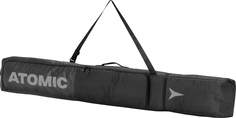 Чехол горнолыжный однопарный Atomic Ski Bag Black/Grey 23/24, Черный