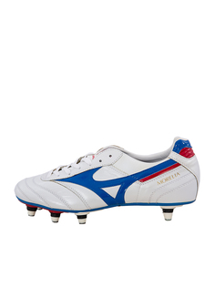 Morelia SI, бутсы (27) бел/син/крас, 7,5,UK Mizuno