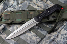 Туристический нож Kizlyar Supreme Legion AUS-8 StoneWash