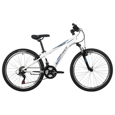 Велосипед NOVATRACK Action-24" 18s-23г. (12" / белый (24SHV.ACTION.12WT23) )