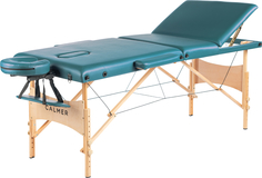 Массажный стол Calmer Bamboo Three 60 бирюзовый