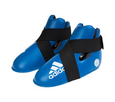 Защита стопы Adidas WAKO Kickboxing Safety Boots синяя XL