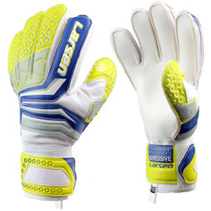 Перчатки вратарские Larsen Agressive салатовый/голубой р5