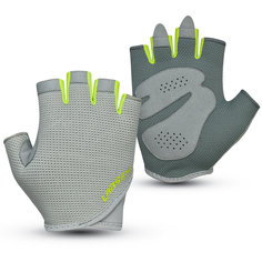Перчатки для фитнеса Larsen 04-22Grey/Lime M