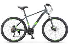 Велосипед Stels Navigator 640 D V010 Антрацитовый/Зелёный 19"