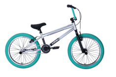 Велосипед BMX Tech Team GOOF 20" 2024 18,7" серебряный