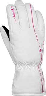 Перчатки Reusch Yana White/Pink Glo (Inch (Дюйм):7)