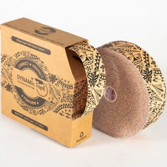 Биомеханический тейп Dynamic Tape 5см x 31м, Бежевый с черным тату