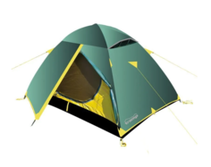 Палатка Tramp Scout 3 (V2) турист. 3мест. зеленый (TRT-56)