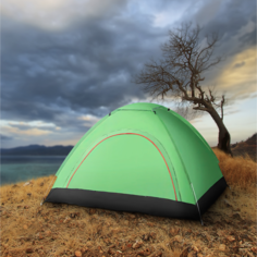 Палатка походная ZDK Tent двухместная, салатовый
