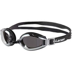 Очки плавательные Larsen R1229UV черный (силикон)