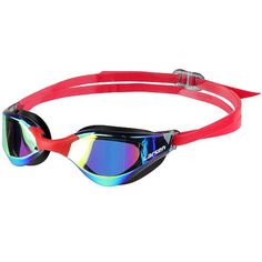 Очки плавательные Larsen G2210DM красный