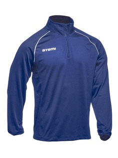 Спортивная толстовка с короткой молнией ATEMI, цв.т.синий, арт. AJKT-003SS23-DNV, XL