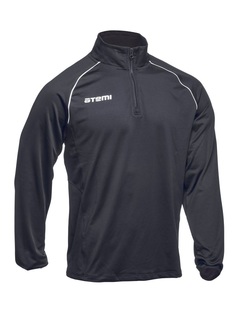 Спортивная толстовка с короткой молнией ATEMI, цв.черный, арт. AJKT-003SS23-BLK,2XL
