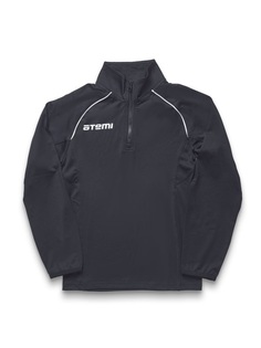 Спортивная толстовка с короткой молнией ATEMI, цв.черный, арт. AJKT-003JSS23-BL,152