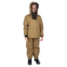 Костюм летний Huntsman Антигнус-Детский ткань Палатка цвет Хаки 26-28/104-110