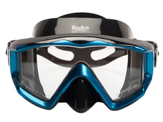 Маска для плавания SCUBA BROTHERS SIGMA BLUE, синяя рамка/черный силикон