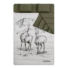 Спальный мешок Naturhike двухместный с подушкой NH21MSD06 (Tibetan Antelope) Naturehike
