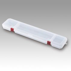 Коробка для рыболовных принадлежностей Meiho Long Case 500 Clear 513x109x44мм