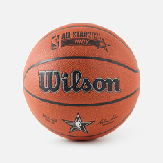Мяч баскетбольный Wilson NBA All-Star 2024, размер 7, WZ2015501XB